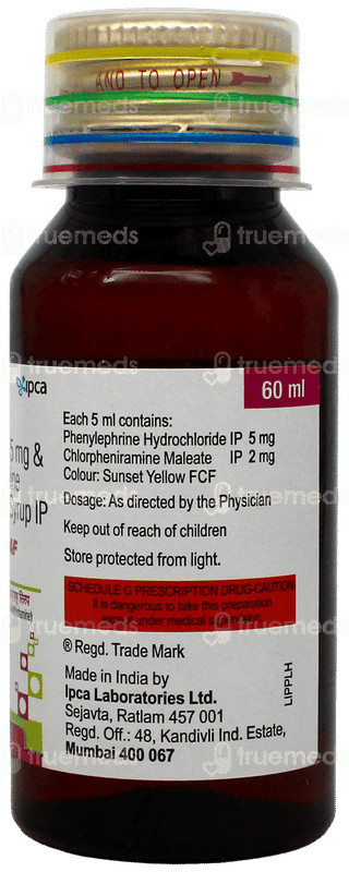 Solvincold Af Syrup 60ml